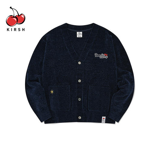 kirsh大樱桃秋冬新款毛衣开衫加厚毛绒外套V领少女宽松显瘦KDQWCCD520M 商品图0