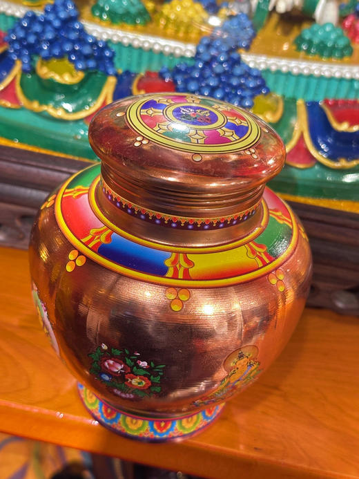 佛堂摆件寺庙制作殊胜宝瓶地藏王宝瓶已装藏宝瓶 商品图7