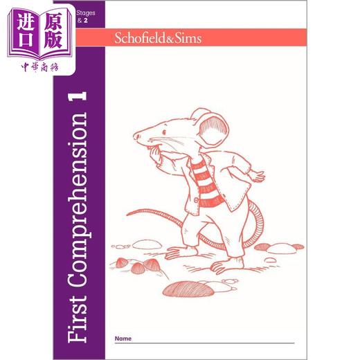 【中商原版】 英国S&S教辅 First Comprehension Book 1 初阶阅读理解 1  6-7岁适用 附电子答案  英文原版 英语阅读练习  商品图0