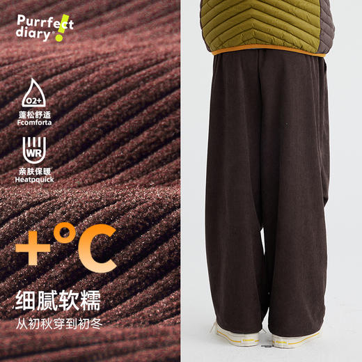 【软软的灯芯绒伞兵裤】儿童美式降落伞灯芯绒裤 PQK2425 商品图4