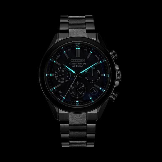 西铁城/CITIZEN卫星对时舒博钛男手表CC4067-66E 商品图8