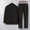 【西服+西裤】罗蒙秋冬季厚款西服套装男士两件套百搭休闲简约通勤舒适日常西装 商品缩略图1