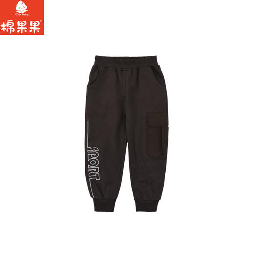 棉果果春季新品商场同款男童针织长裤M112200225134 商品图2