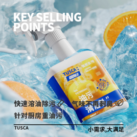 【小需求 大满足】TSK全屋油污浴室清洗剂 1分钟就够快速去污 轻松家务无压力 厨房浴室清洁