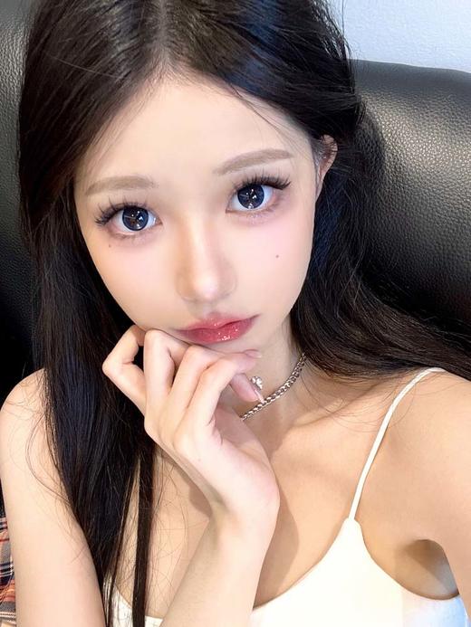 Hanawink 半年抛美瞳 咕噜小鱼 直径14.5mm着色13.8mm 商品图4