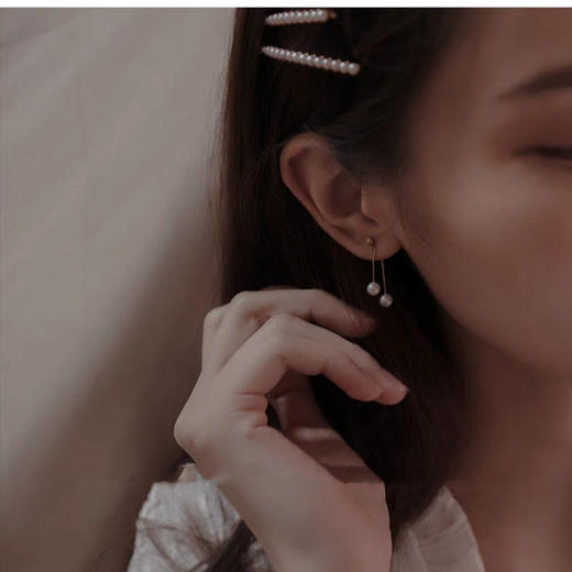 特价流苏珍珠耳线耳坠121908 商品图0
