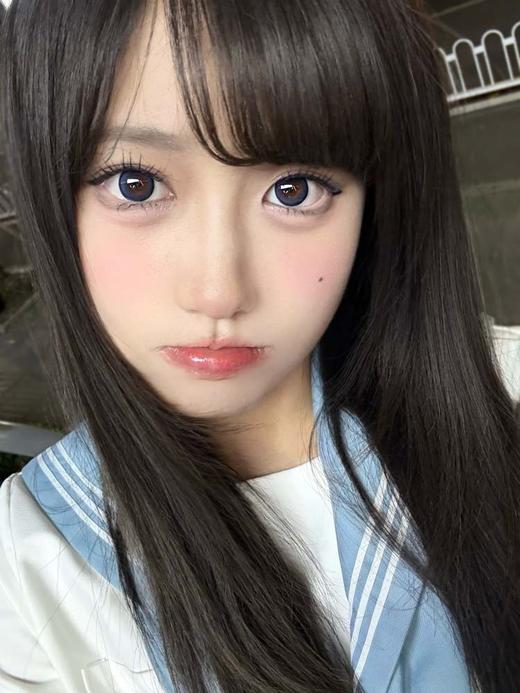 Hanawink 半年抛美瞳 咕噜小鱼 直径14.5mm着色13.8mm 商品图11