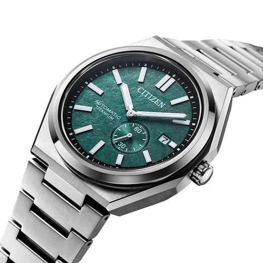 西铁城/CITIZEN新款机械表舒博钛腕表商务休闲男表NJ0180-80X 商品图3