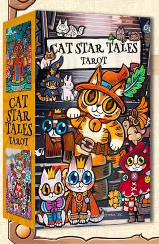 泡面猫丨喵星童话系列塔罗主题插画卡 商品图0