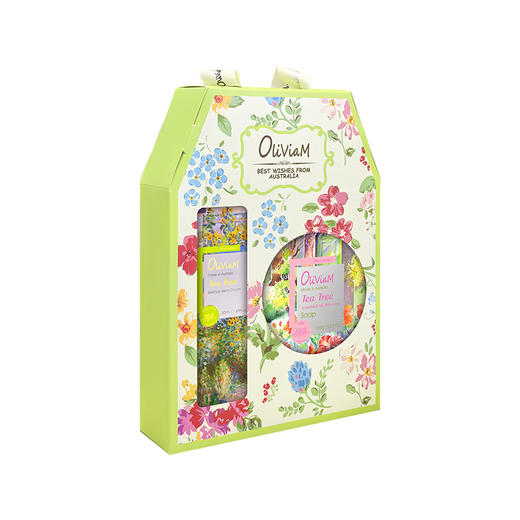 Oliviam澳莉维亚 洗护绿野仙踪茶树2件套礼盒 商品图1