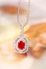 0.5ct刻面红宝石吊坠 商品缩略图3