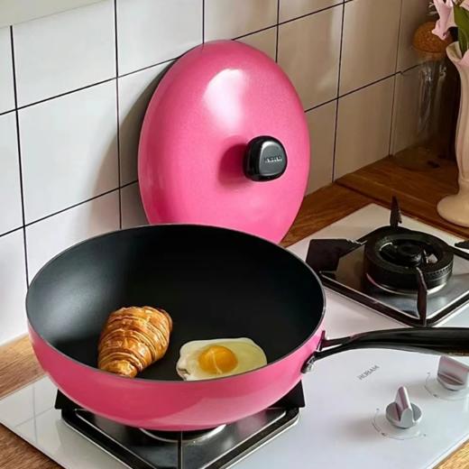 VELOSAN（温仑山）&芭比联名款芭比0涂层炒锅32cmEVPR-01CGB01-A632 商品图0