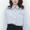 两三事新款衬衫高级气质百搭显瘦设计感长袖通勤S24CC051 商品缩略图0