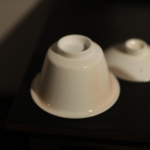 【林栖好物】【柴烧马蹄盖碗】李现锋纯手工柴烧 马蹄盖碗 商品图4