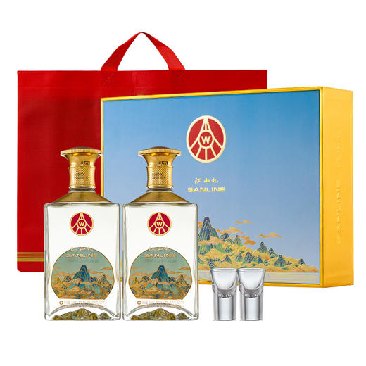 五粮液江山礼.国画礼盒浓香型白酒（2瓶） 商品图0