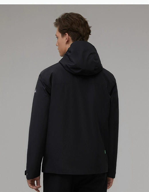 【秒杀价已调 直接拍】一直要三合一的宝宝看过来 VAUDE魏德 男士户外冲锋衣防风防水保暖三合一羽绒服 白鹅绒内胆  自己 儿子 父亲都可以入 商品图6