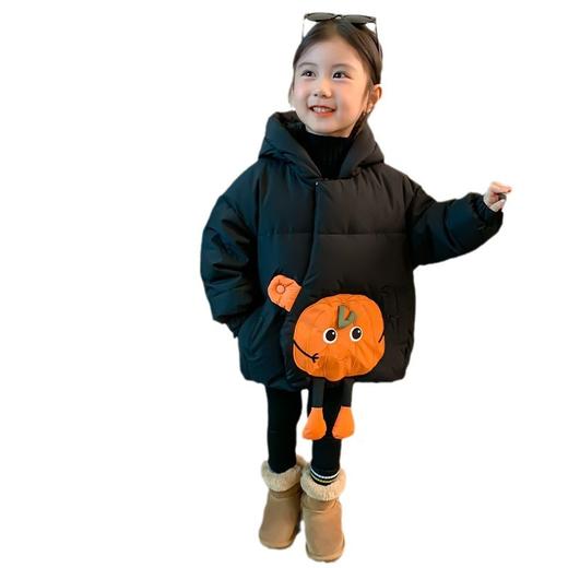 儿童秋冬棉服新款女童冬季棉衣洋气时髦宝宝棉袄冬装加厚上衣聚 商品图4