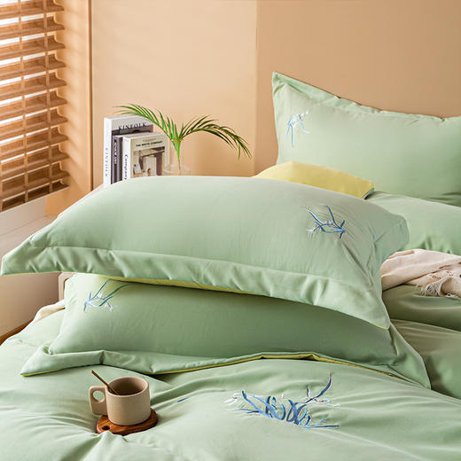 多喜爱兰亭如梦爱摩卡绒保暖舒适磨毛四件套【分仓直发，72小时发货，周末节假日不发货】 商品图3