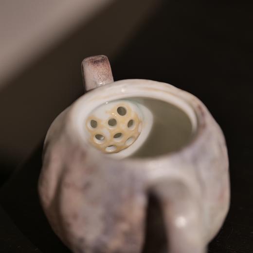 【林栖好物】【新品柴烧南瓜壶】110ml李现锋纯手工柴烧 商品图2