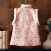 冬季新款唐装背心夹棉保暖提花马甲ZSM231032 商品缩略图3