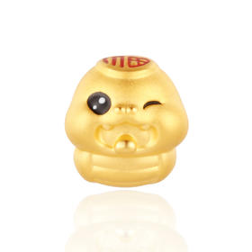 灵蛇献瑞 福福蛇 足金蛇转运珠国潮中国风黄金生肖蛇宝宝礼物MEMORA诗普琳HP826901