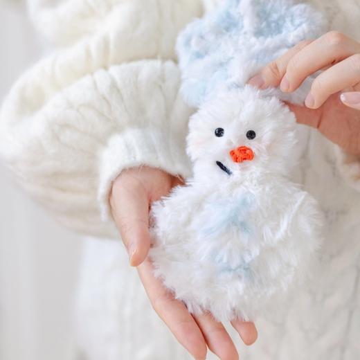 苏苏姐家织萌围巾手工diy编织钩针毛线团自制围巾材料包冬 商品图4