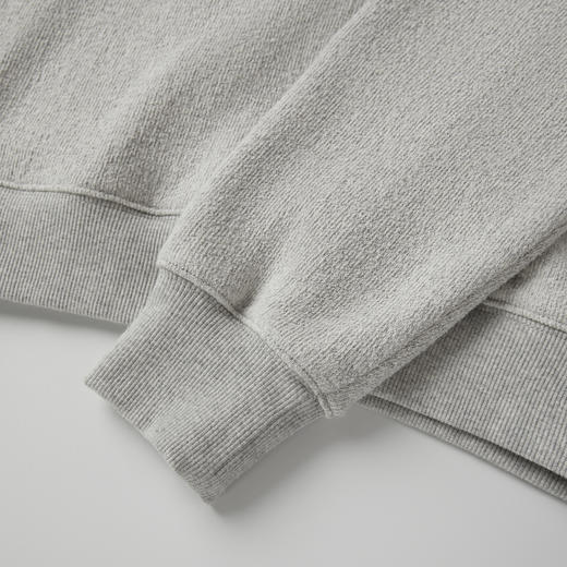 ROMI STUDIO“都市休闲”再生高弹毛巾布内加绒宽松卫衣RW24AS90930 商品图2