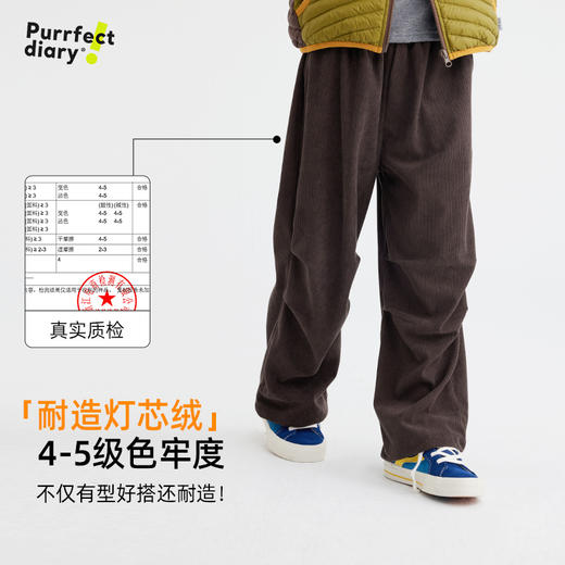 【软软的灯芯绒伞兵裤】儿童美式降落伞灯芯绒裤 PQK2425 商品图2