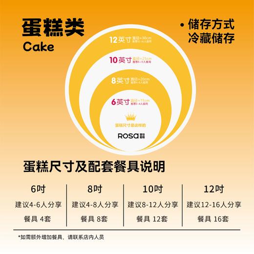 蛋糕温馨提示 商品图0