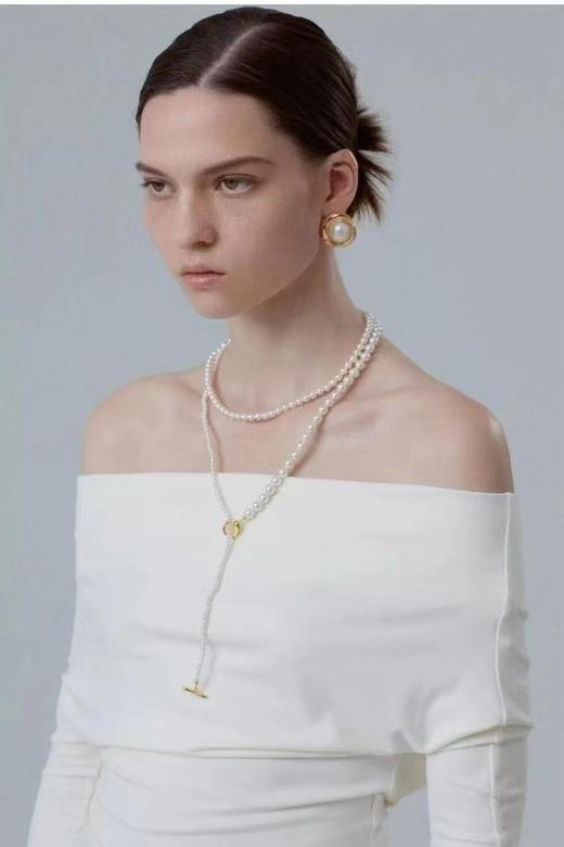 Oflye潮流饰品  多种戴法 法式轻奢多层名媛气质珍珠项链女款新款爆款精致颈链 商品图13