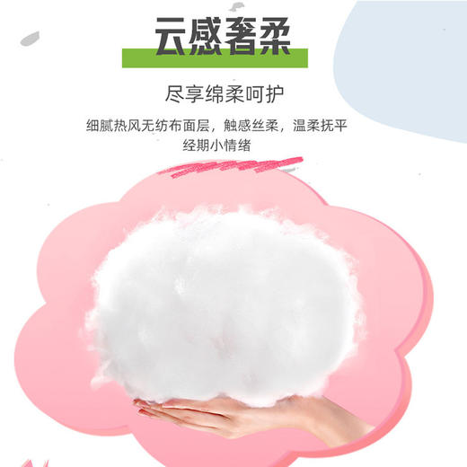 日用百货-植护安睡裤女安心裤卫生巾卫生裤裤型夜用姨妈巾5片装 商品图2