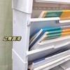 悟生可折叠多功能桌边放书架，轻松整理桌面方便又实用 商品缩略图1