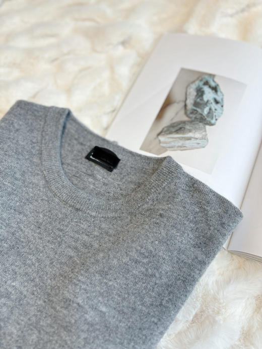 2412315   杰尼* 羊绒羊毛 针织  柔软毛衣 商品图6