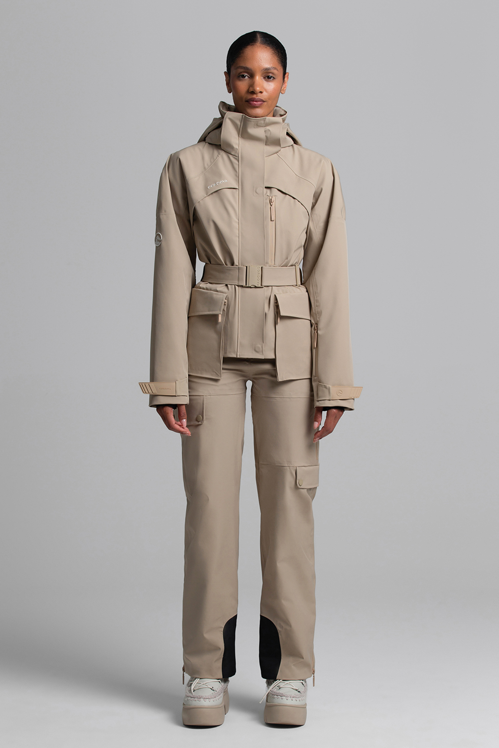 Cordova - ZURS - Sand - 女装 - 滑雪裤 - 沙色