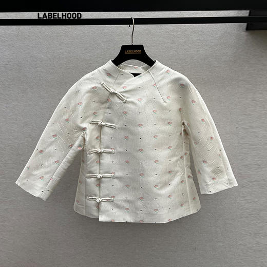 【M ESSENTIAL × LABELHOOD】蕾虎联名时尚桃纹提花上衣 商品图0
