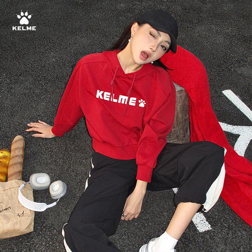 卡尔美新年限定有球必应系列新款女士连帽卫衣 商品图1