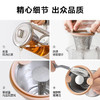 【小家电】北鼎养生壶烧水壶多功能煮茶器迷你养生杯办公室分体式 K36浅杉绿 HF 商品缩略图4