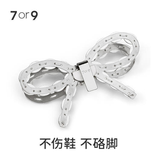 7or9配饰-水钻装饰手工蝴蝶结前扣 商品图4