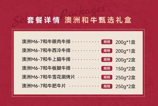【深坑酒店】澳洲牛肉甄选礼盒 商品图3