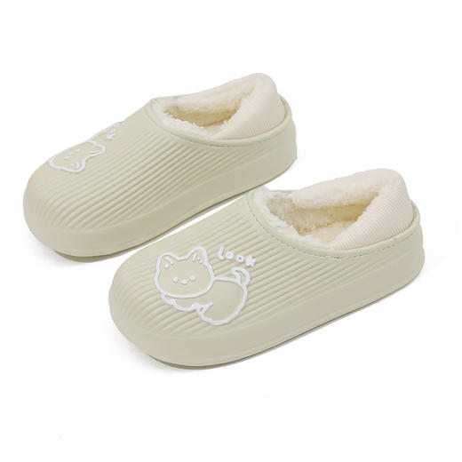 【新款情侣棉拖鞋】舒适温暖，防滑耐磨，长效保温。情侣新款可爱又实用，加厚毛绒内里，柔韧材质，经久耐穿。室内外皆可穿搭，为你带来冬季保暖，让生活更美好！ 商品图9