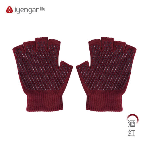 艾扬格 life F1091瑜伽防滑手套 运动健身手套 单杠骑行器械训练手套 商品图8