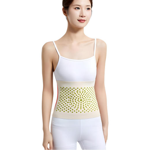 「9.9到手！艾草保暖护腰带」护腰带女士腰部保暖空调房腰腹防寒防着凉加兜护肚子成人肚围配饰 商品图4