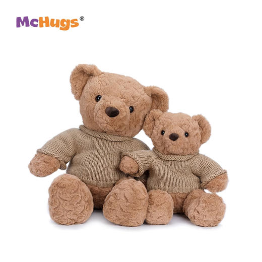 McHugs棕色熊毛绒玩具可加热小热偶薰衣草味抱枕安抚公仔生日礼物 商品图4