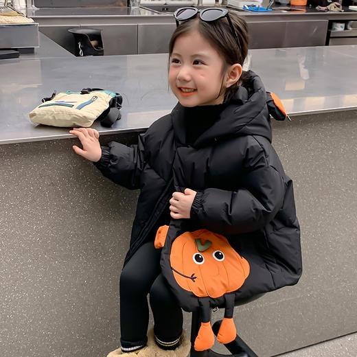 儿童秋冬棉服新款女童冬季棉衣洋气时髦宝宝棉袄冬装加厚上衣聚 商品图3