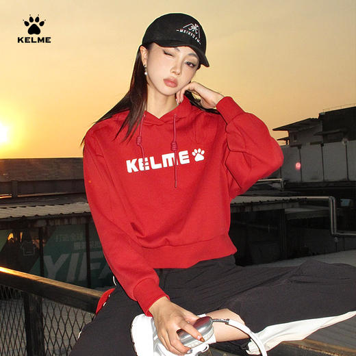 卡尔美新年限定有球必应系列新款女士连帽卫衣 商品图2