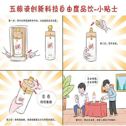 五粮液38-69度自由度浓香型白酒（第二代）（整箱） 商品图2