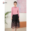 司歌网纱印花伞裙半身裙碎花C901232X 商品缩略图1