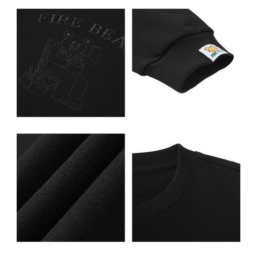 gxg.jeans男装 春季热卖潮流时尚休闲好搭经典圆领卫衣JFX13101421 商品图3