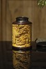 东山报捷°黄杨木雕茶叶罐 商品缩略图2