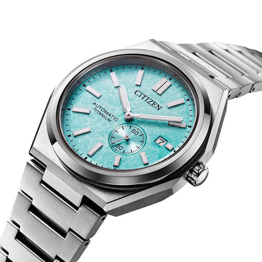 西铁城/CITIZEN新款机械表舒博钛腕表商务休闲男表NJ0180-80M 商品图3